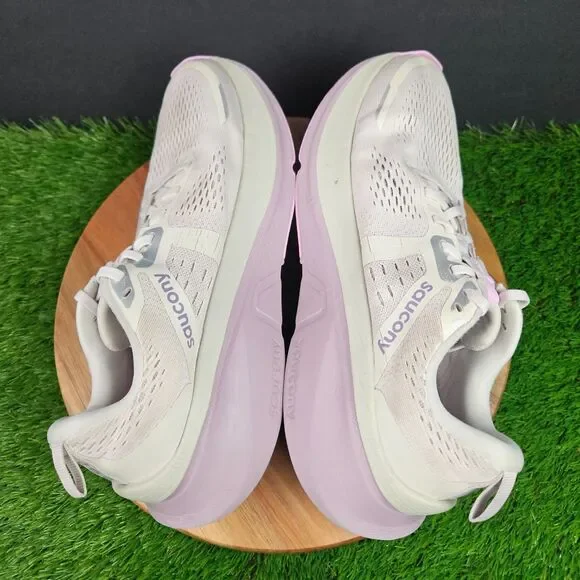 Saucony Guide 18 Moon Quail Womens Size 10 Cream Athletic Running Shoes Sneakers - Picture 11 of 14